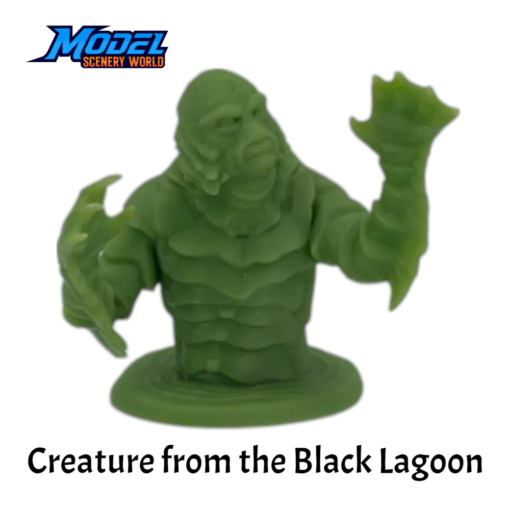 Creature from the Black Lagoon - N Scale - Green