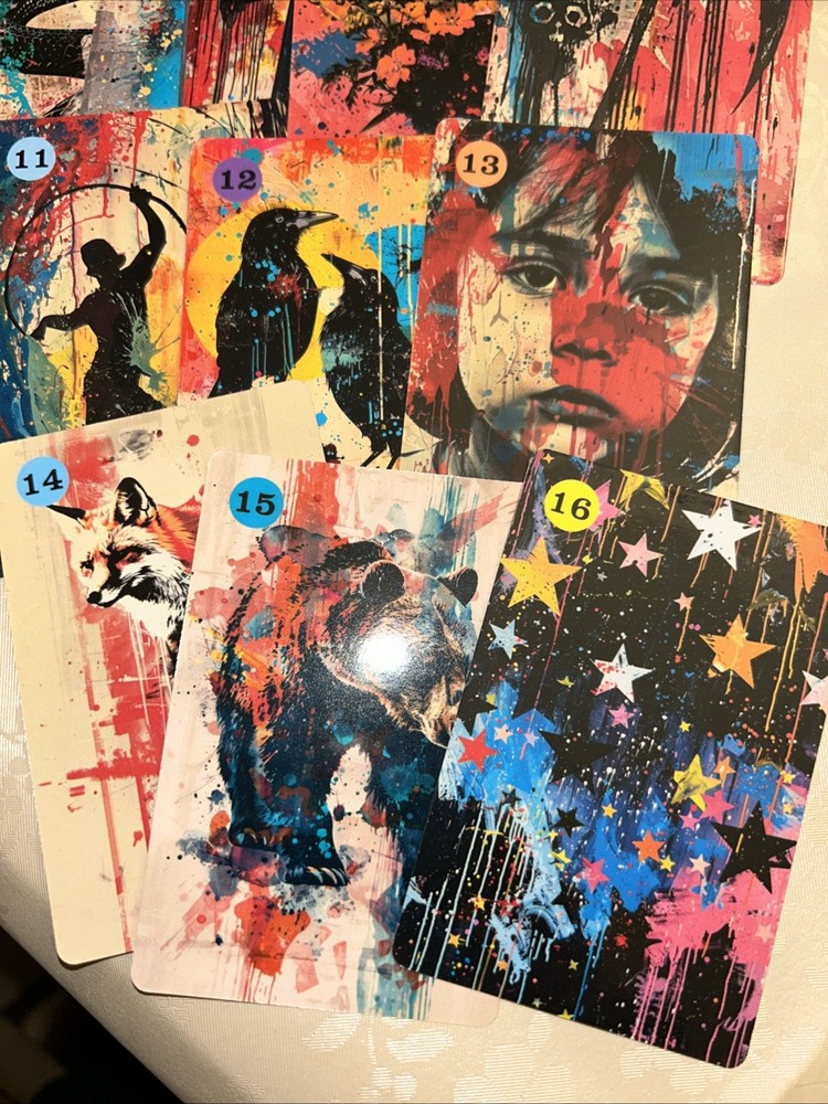 Tarot Oracle Cards Deck used Norman’s