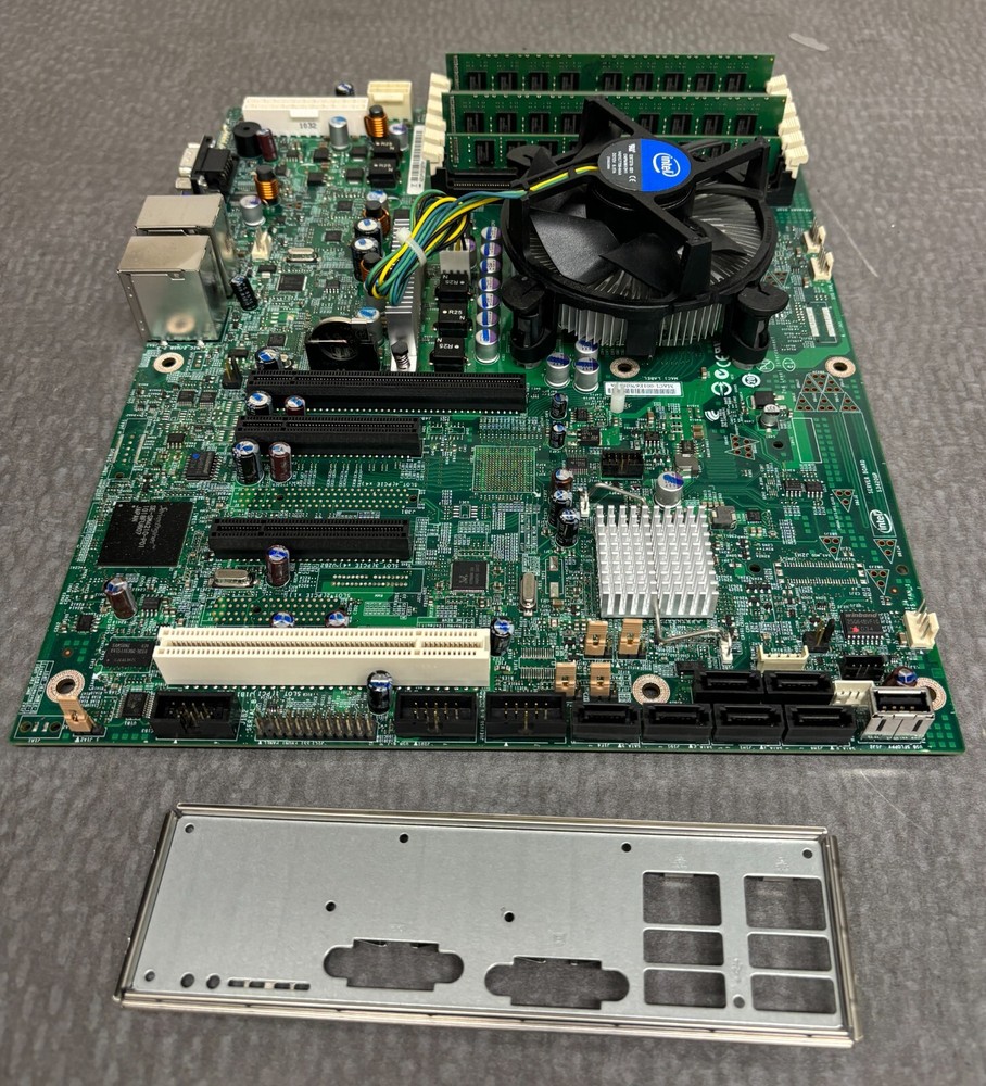 ** Intel S3420GP Server Motherboard + Xeon X3430 CPU + 8GB RAM
