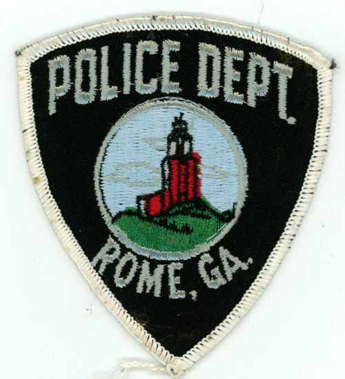 GEORGIA GA ROME POLICE NICE SHOULDER PATCH SHERIFF