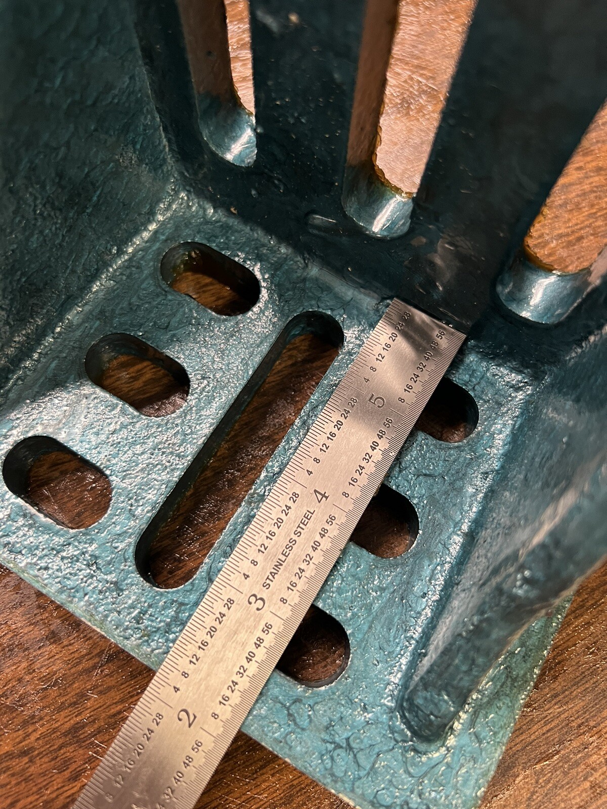 Slotted Angle Plate webbed End 6x5x4-1/2” high tensil accurate ground SAPW-654