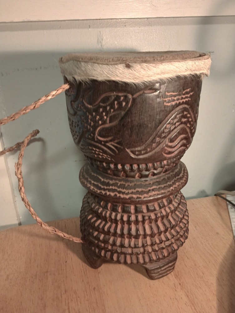 Hand Carved Djembe Hand Drum