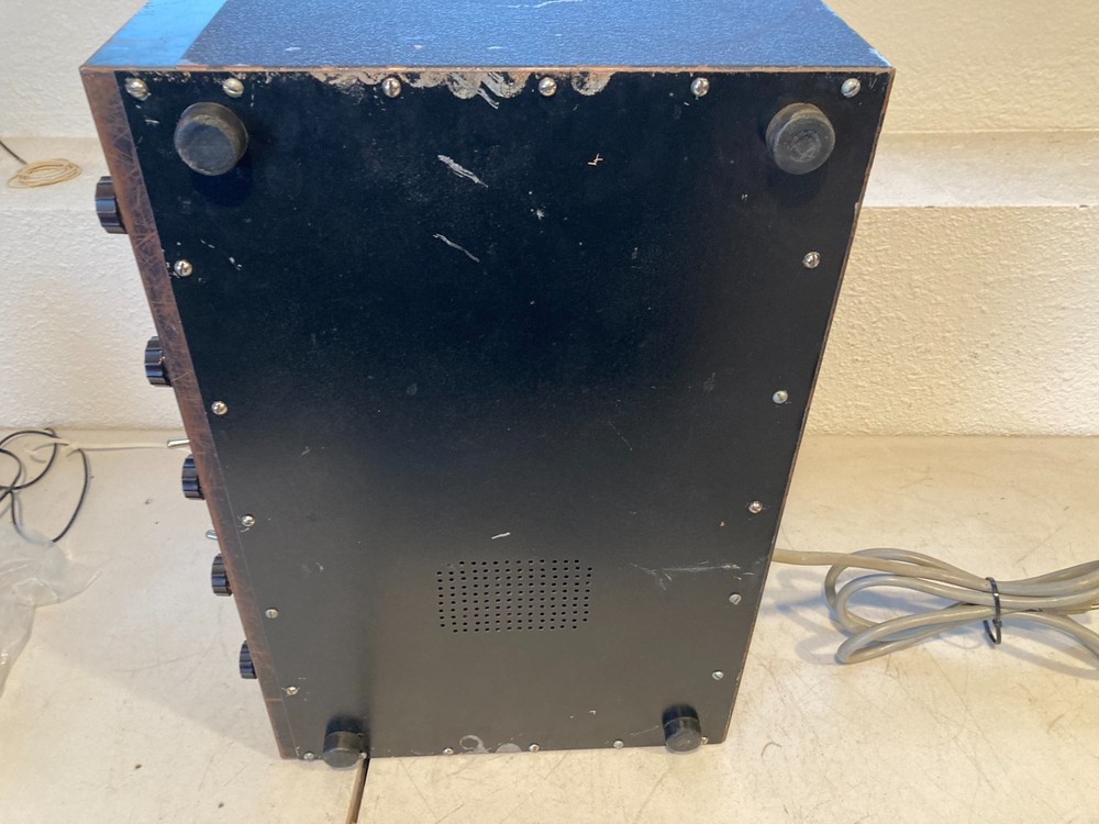 Vintage Johnson Viking II HF tube Transmitter Copper Plated Case