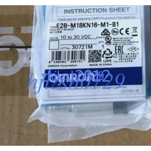 One New Omron E2B-M18KN16-M1-B1 Proximity Sensor Free Shipping