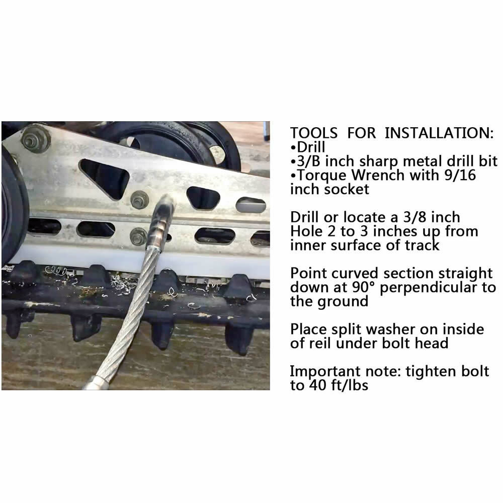 For Polaris Snowmobile Ice Scratchers Snow Scratcher Reverse Compatible