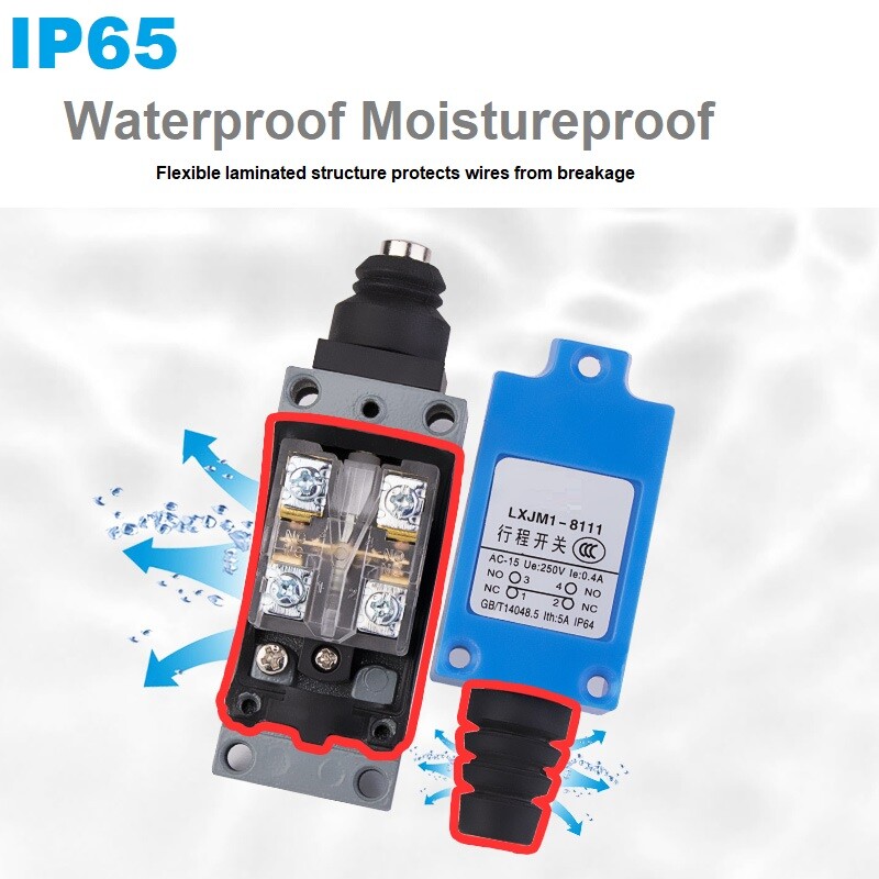 Stroke limit Switch LXJM1-8108 Mechanical Contact Momentary Roller Micro Switch