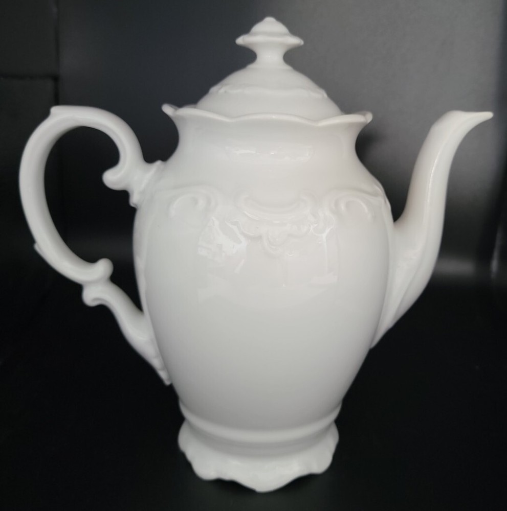 Schumann White Elegance Coffee Pot