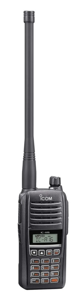NEW Icom IC-A16 Com Only Airband Handheld Transceiver