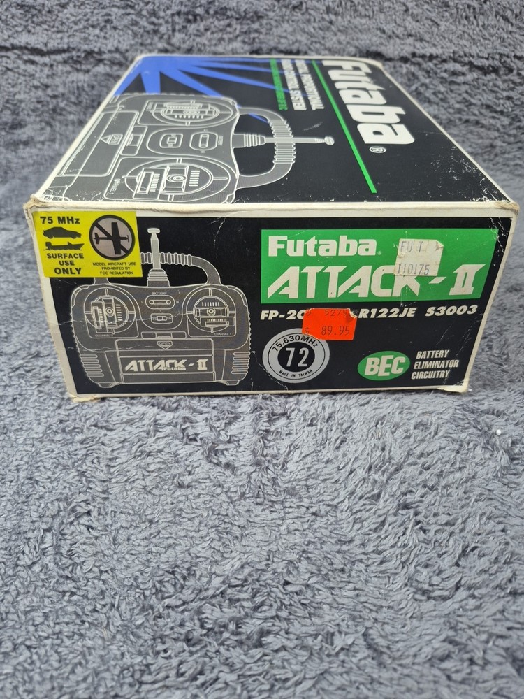 Futaba Attack 2 Controller With 2 Servo S3003 And Receiver Fp-r122je