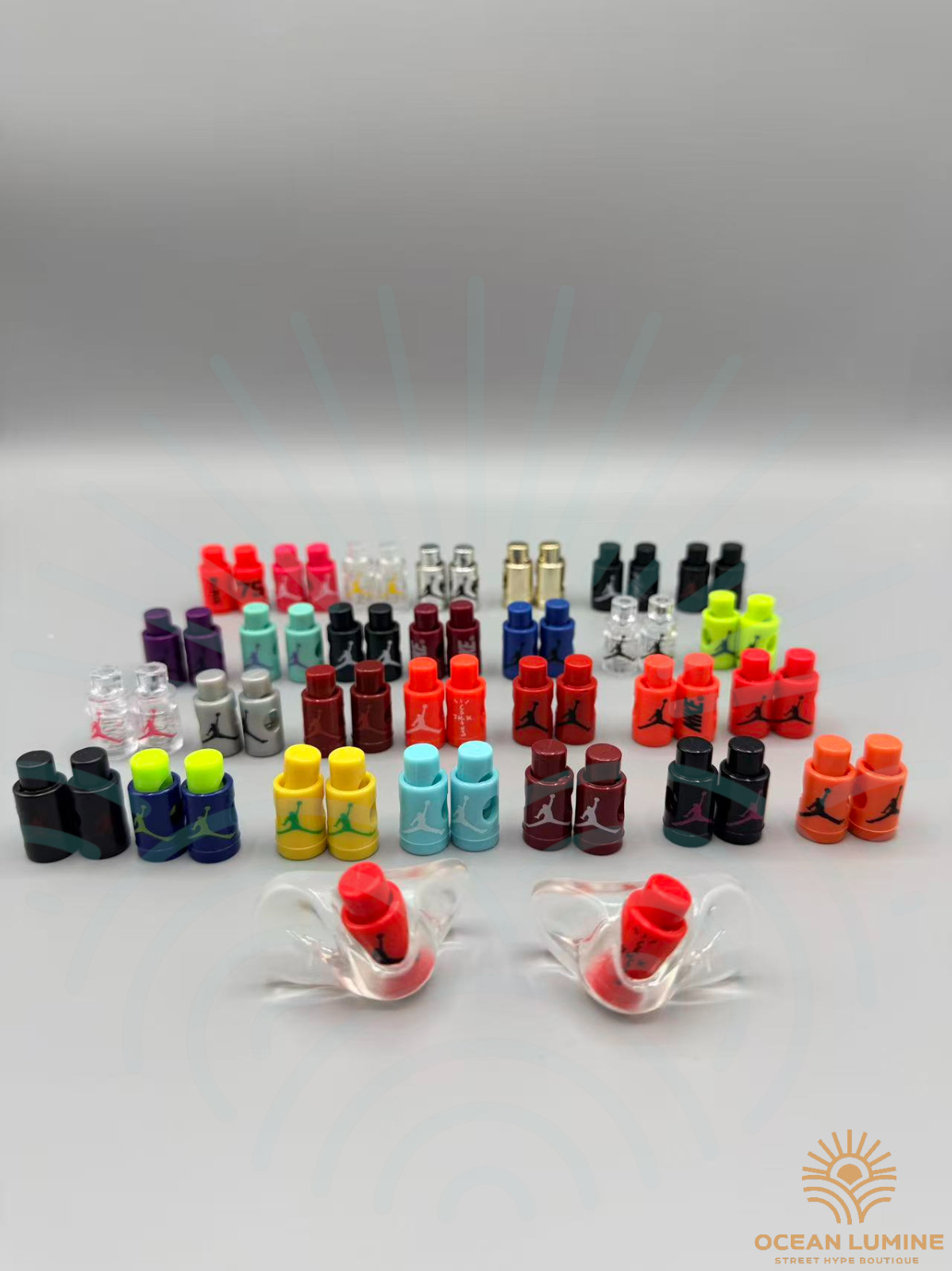 VI Lace Locks V Holders Jordan Retro 5 Retro 6 Lace Locks Accessories Mix Styles