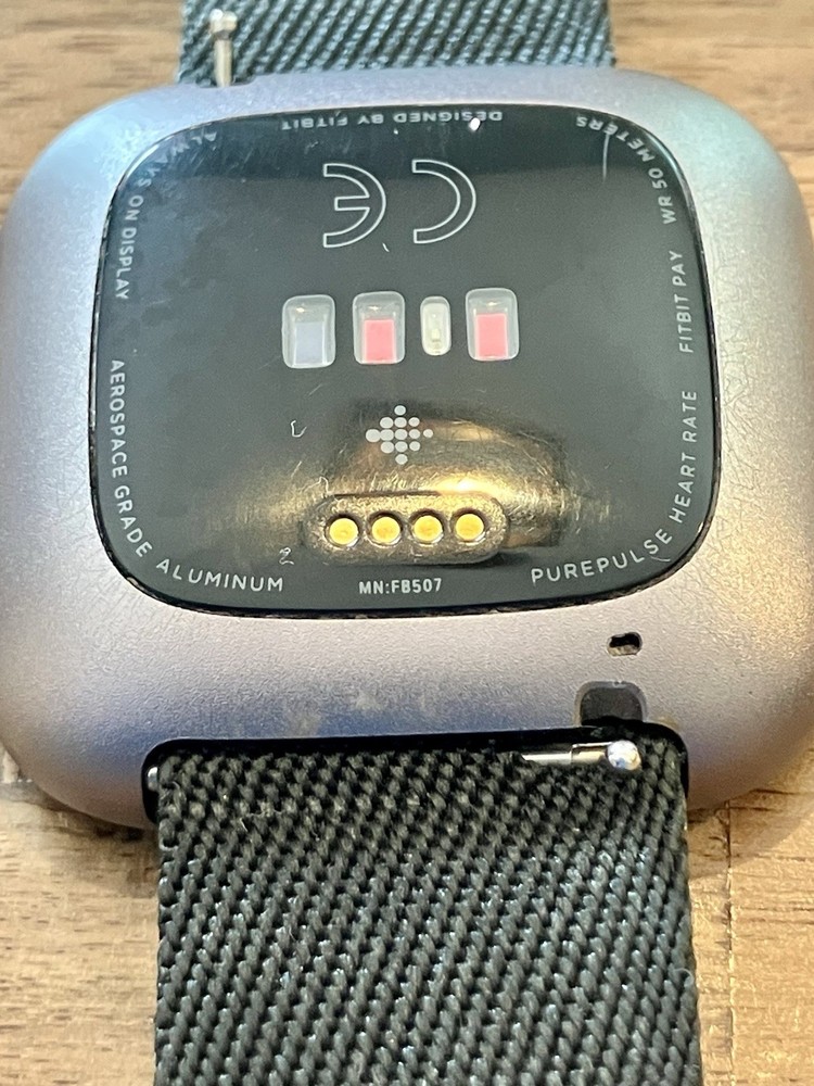 Fitbit Versa 2 Smartwatch Activity Tracker Alexa FB507 TESTED