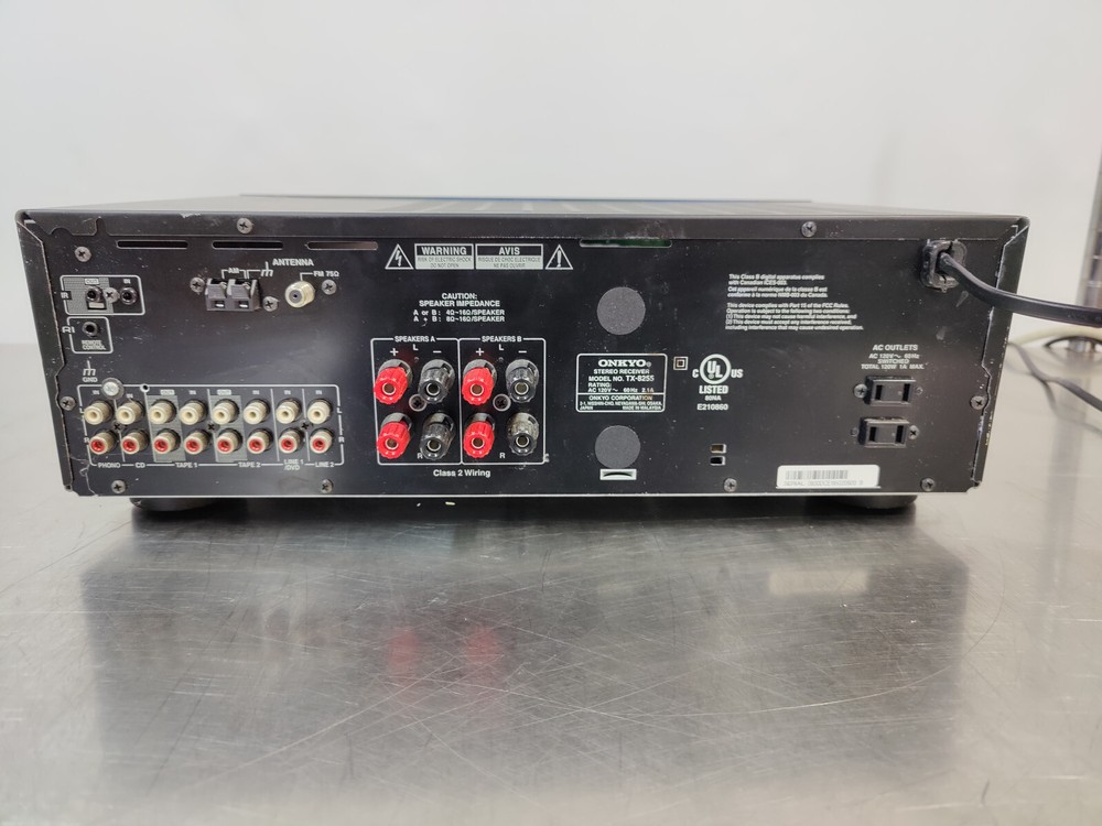 ONKYO Stereo Receiver TX-8255, Wide Range Amplifier Technology