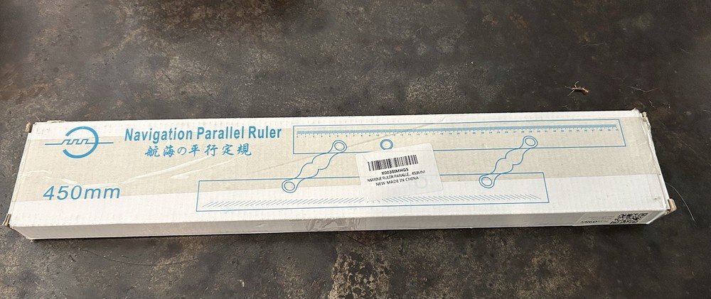 NEW Marine Navigation C-Thru Parallel Ruler, 18"