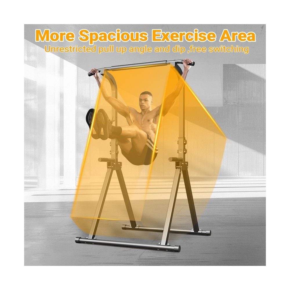 Foldable Pull Up Bar Free Standing Multi-function Power Tower D... USA FAST SHIP