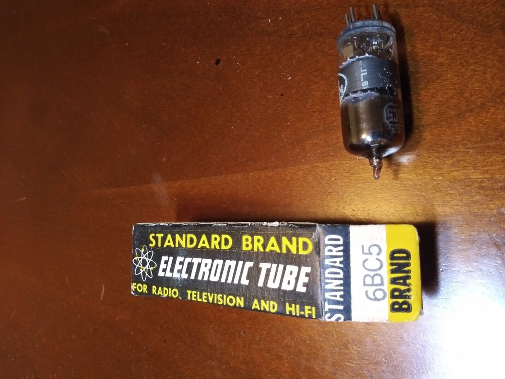 StandardBrand 6BC5 Audio Electronic Vintage Radio TV Valve HAM Vacuum NOS Tubes