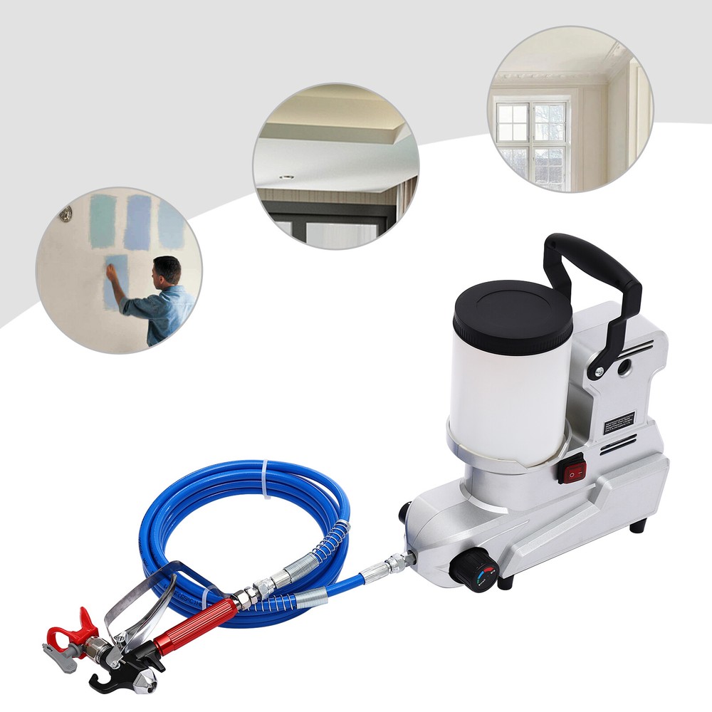 High-Pressure Airless Paint Sprayer - Portable and Efficient Design