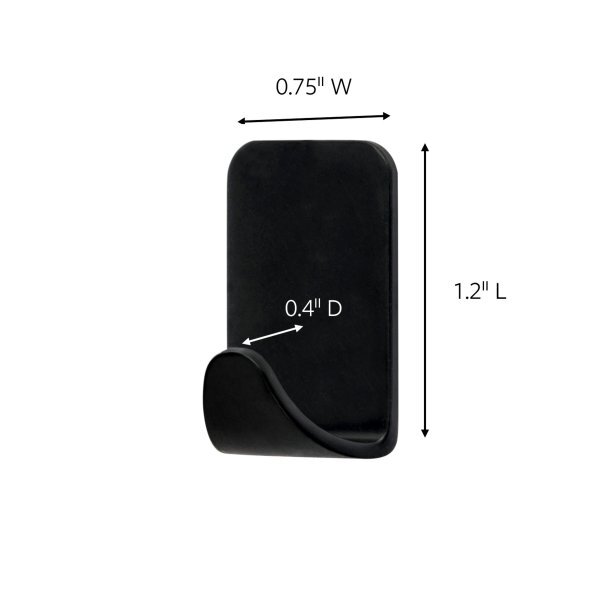 3M Command [Removable]: Mirror Organizer with 3 Key Hooks (Quartz)