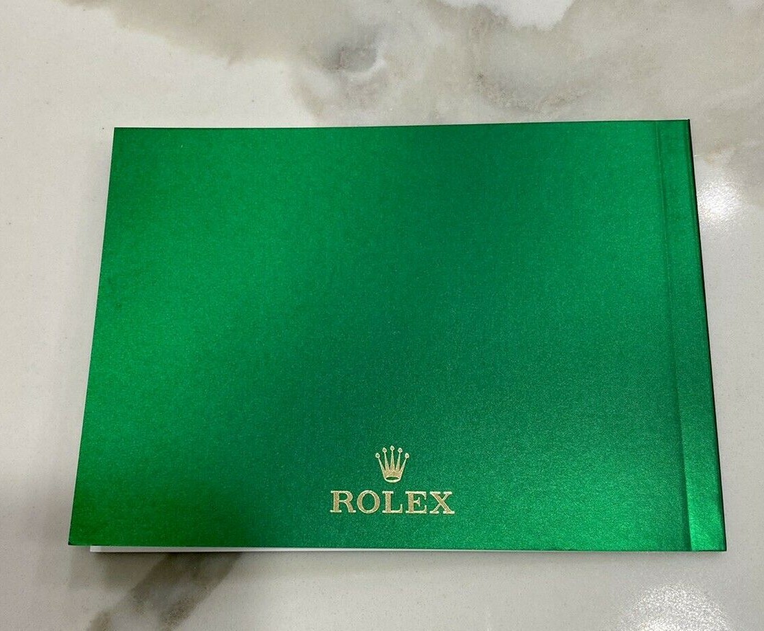 Authentic Rolex Datejust Booklet Tag Card Holder 126334 126300 126333 2020-NOW