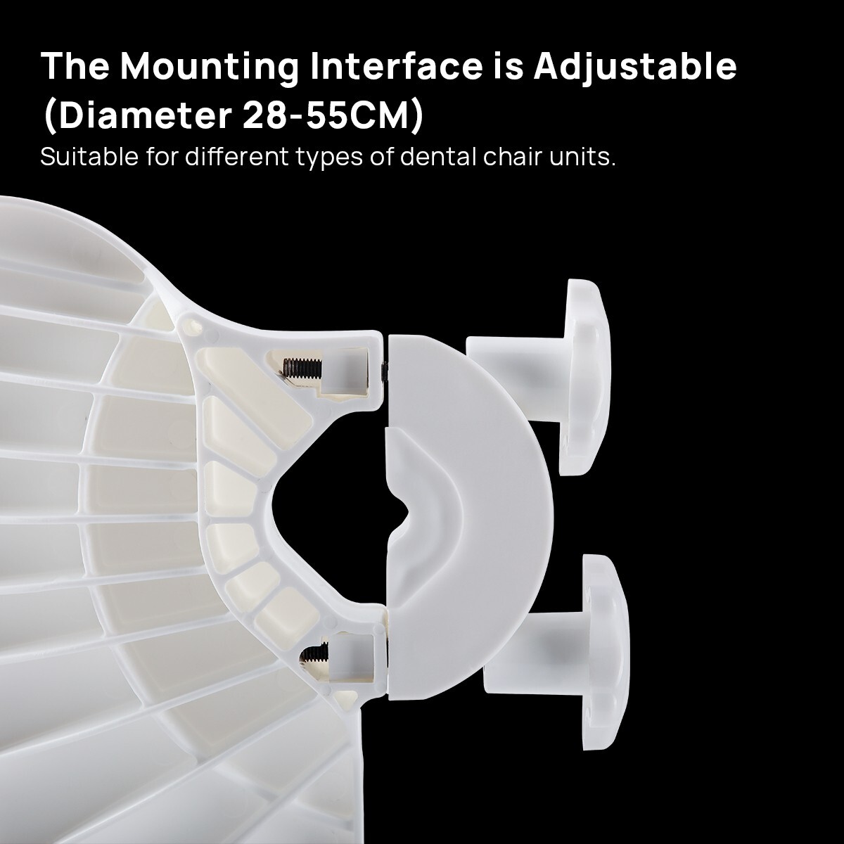 Dental Post Mounted Shelf Tray Scaler Instrument Tray Dentistry Chair Accessory