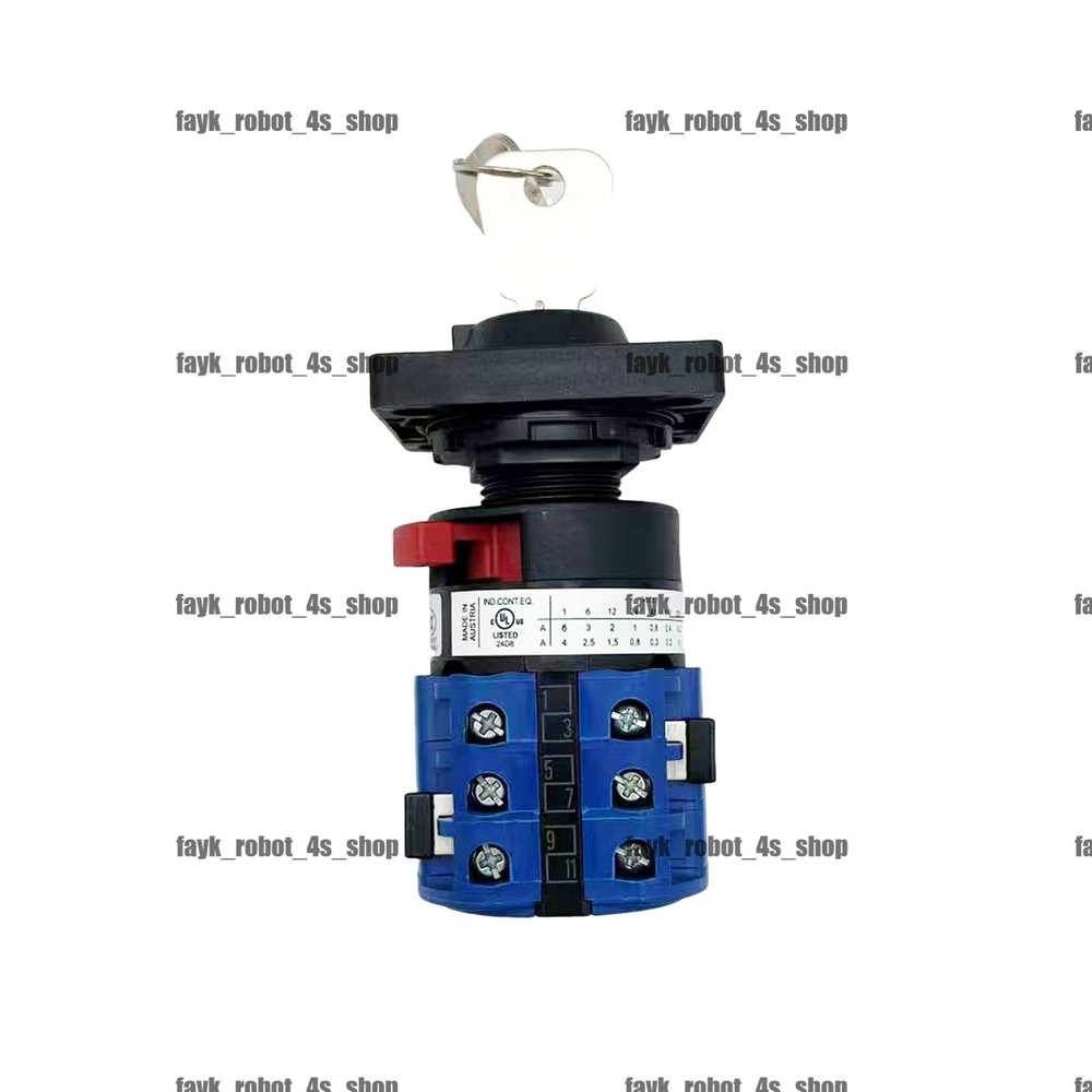 3HAC15340-1 0N6KB keys&3-position selector mode switch For ABB robot controller