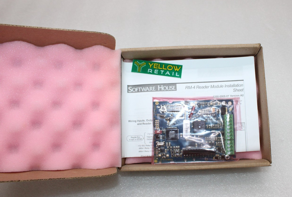 SOFTWARE HOUSE D0311-0163-10 SINGLE CARD READER MODULE RM-4 READER
