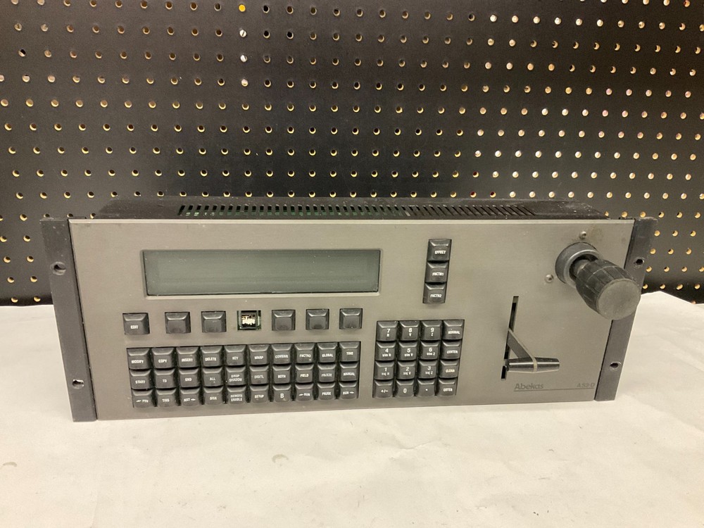 Abekas A53-D Digital Video Effects Processor User Control Panel