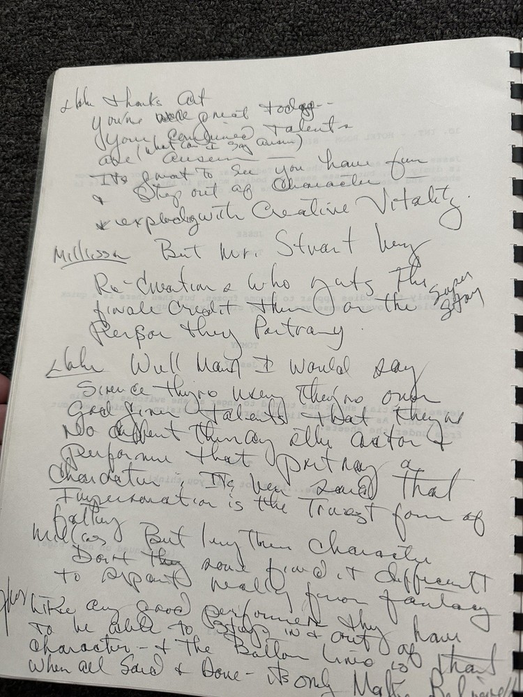 1989 It’s Only Make Believe Screenplay Script Annotated Elvis Impersonator rare