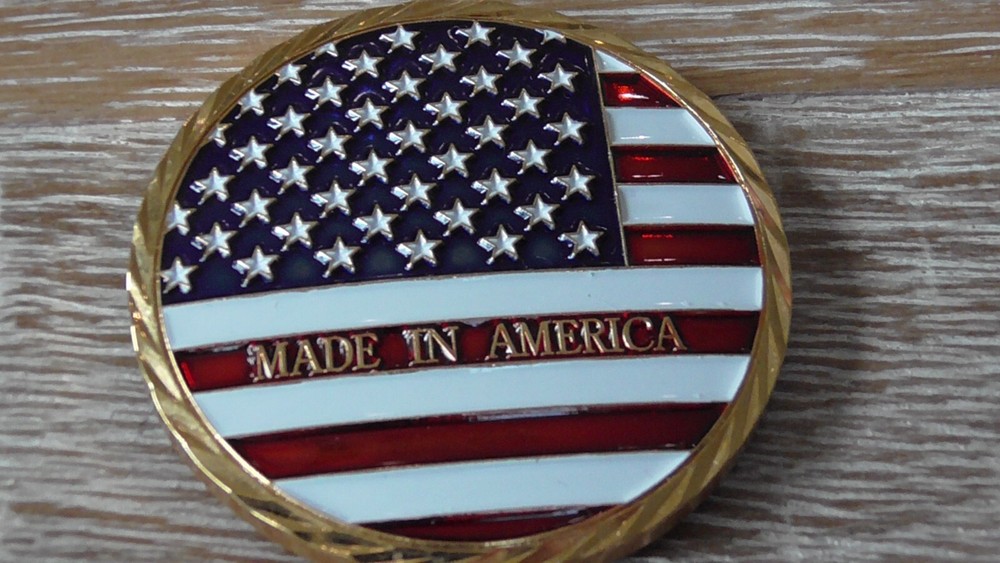 KELSO Technologies Made In America Challenge Coin #B490