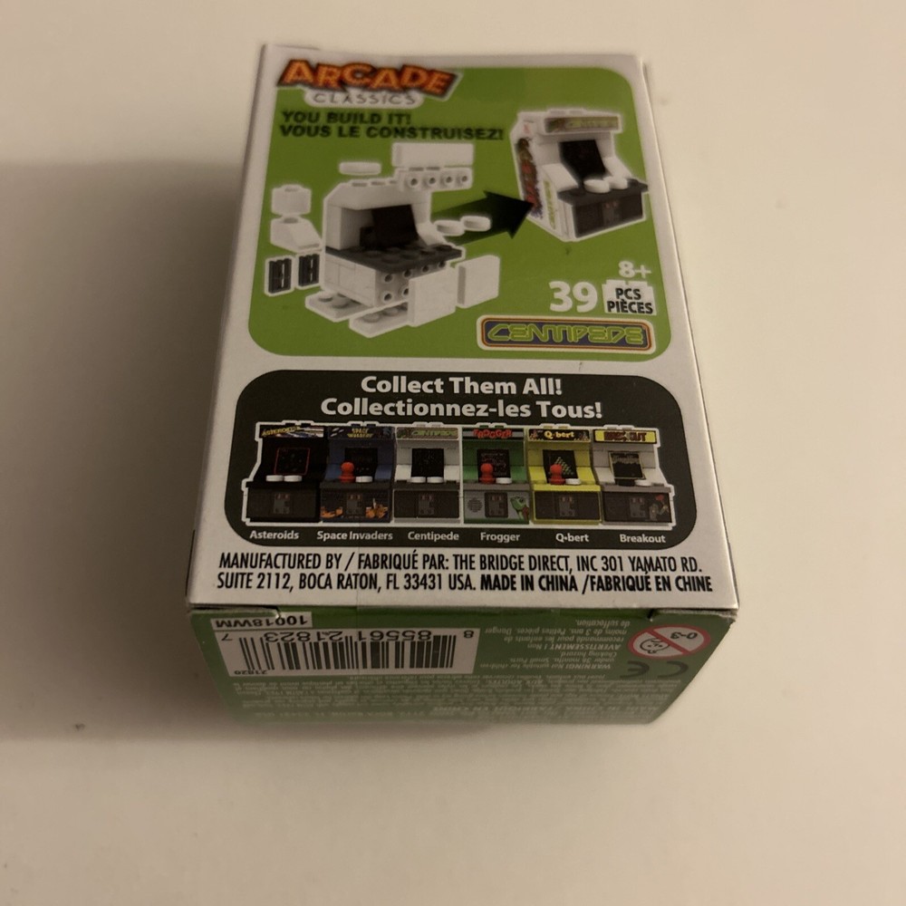 Arcade Classics Centipede Build-able Mini Arcade Brand New! Atari!