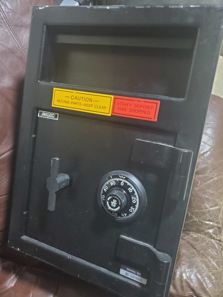 Amsec BC240890 Front Loading Depository Drop Safe American Security Products Co