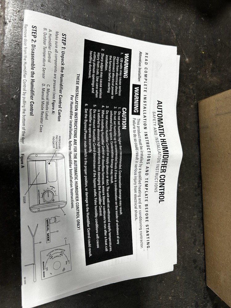 Source1 Automatic Humidifier Control S1-HUSTATAUTO56