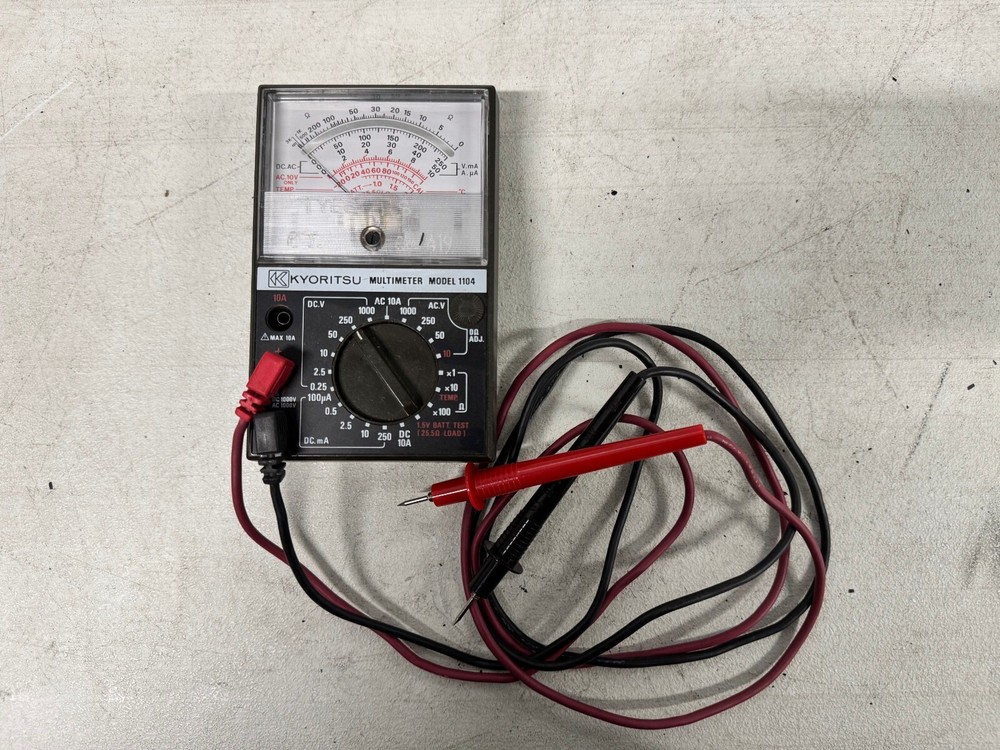 KYORITSU Digital Multimeter Model 1104