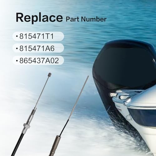 Lower Shift Cable Kit Fit for MerCruiser Bravo 1, 2, 3, Replacement for
