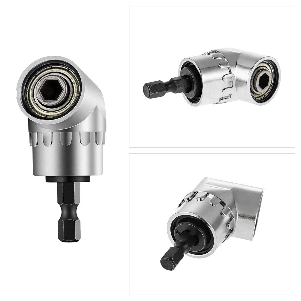 105 Degree Right Angle Drill Socket Adapter Flexible Shaft Extension Bit Driver