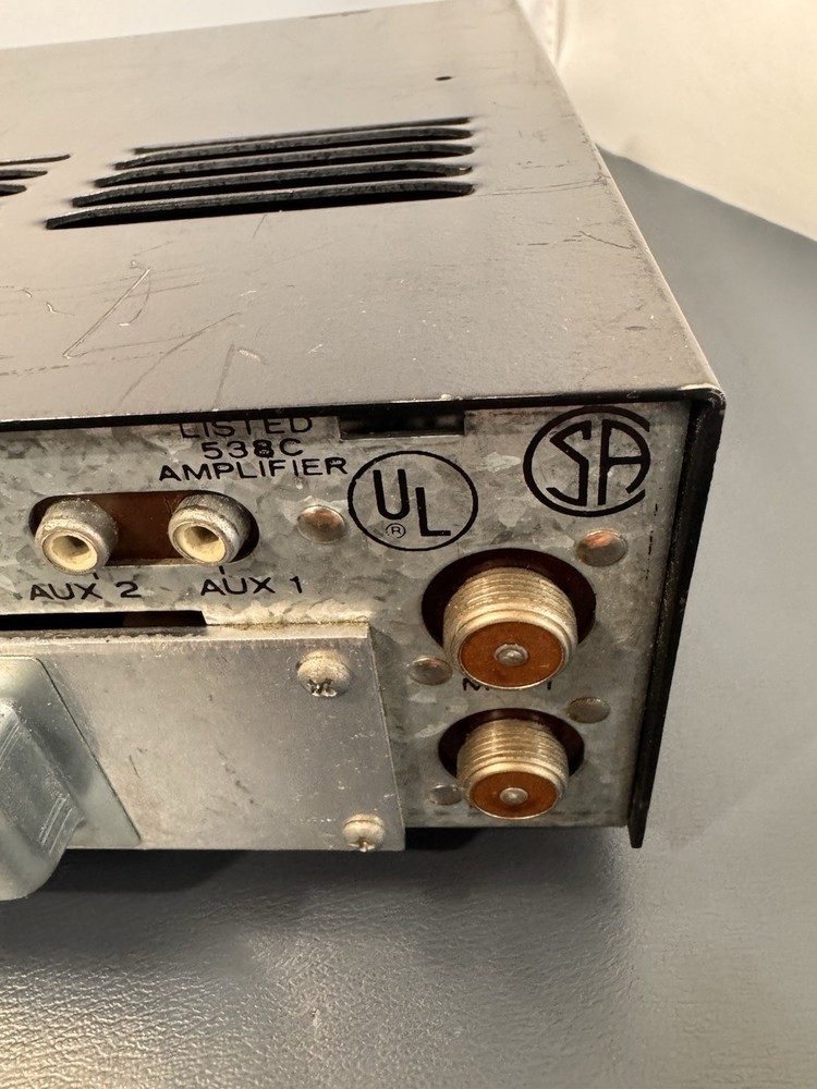 Vintage Bogen Challenger Model: C-35 Amplifier Untested #504