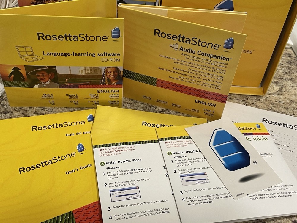 Rosetta Stone English (US) Level 5 Set by Rosetta