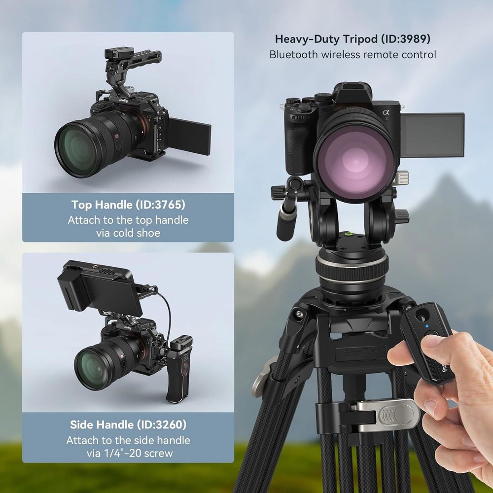 SmallRig Bluetooth Wireless Remote Controller for Sony A7R IV/Canon/Nikon