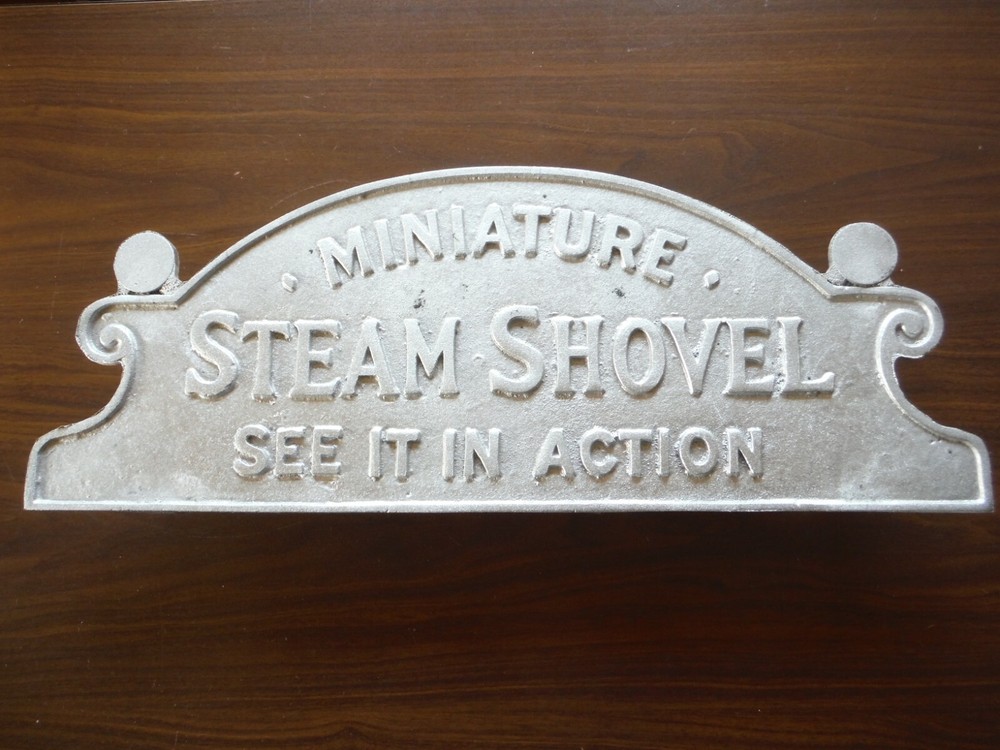 Crane Digger Marque Sign