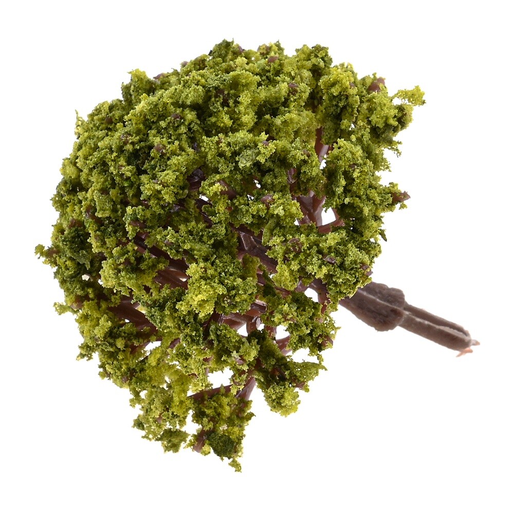 20pcs Model Trees Plastic Micro Landscape Miniature Garden Decor Layout Diorama