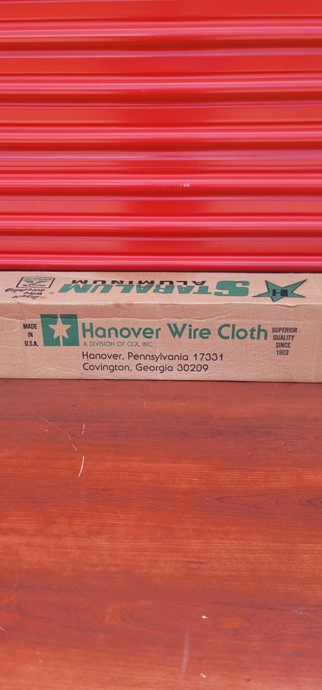 Hanover Aluminum Wire Screen 48" x 100'