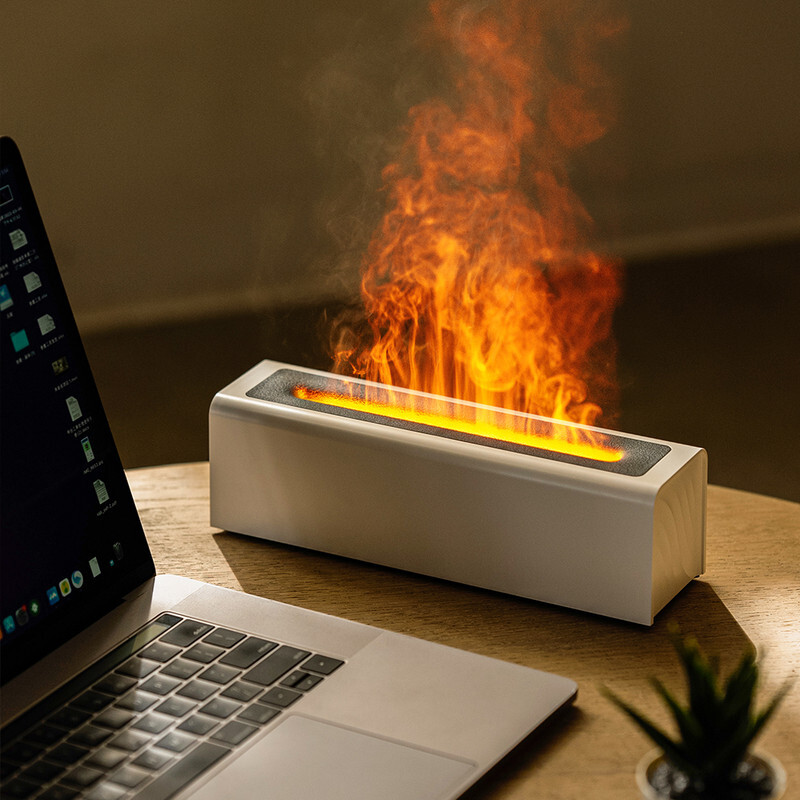 Flame Diffuser for Essential Oils 150ml Ultrasonic Aroma Diffusers Type-c Cable