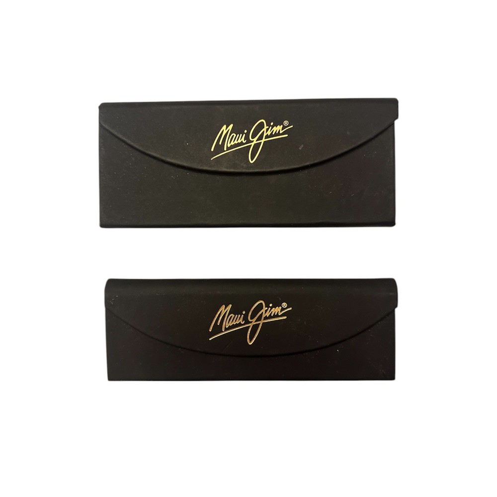 Maui Jim Matte Black Slim Foldable Sunglasses Case