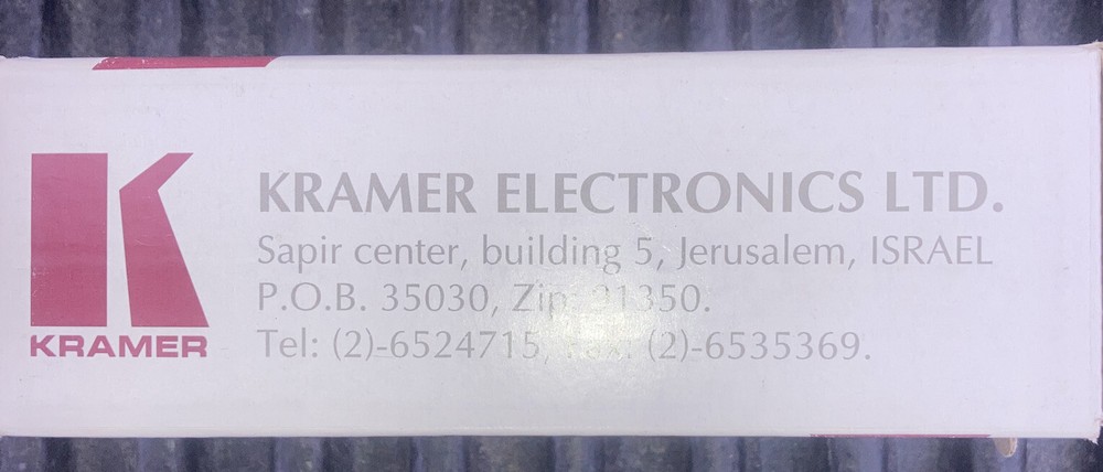 Kramer Electronics RP-104 1:4 Differential Video Line Amplifier