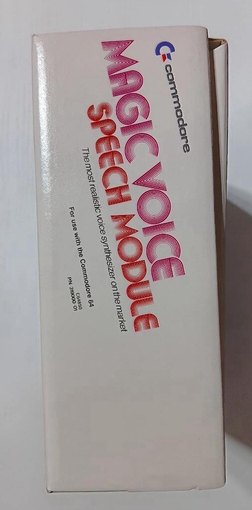 Commodore 64 Magic Voice Speech Module New/ Open Box As Is Untested
