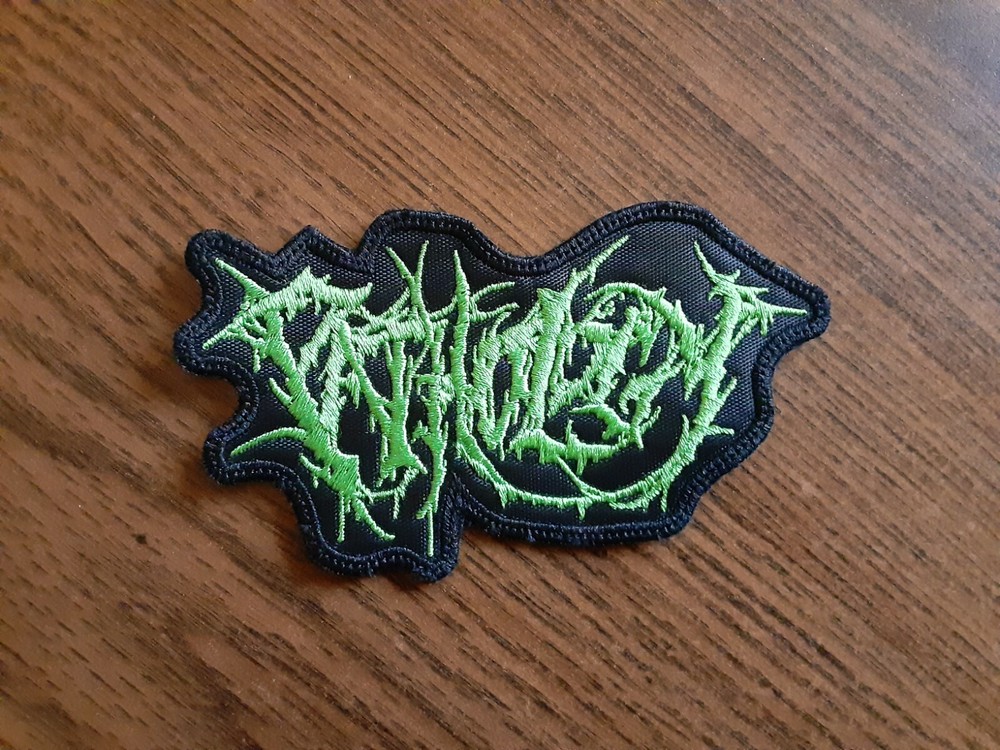 PATHOLOGY,SEW ON GREEN EMBROIDERED PATCH
