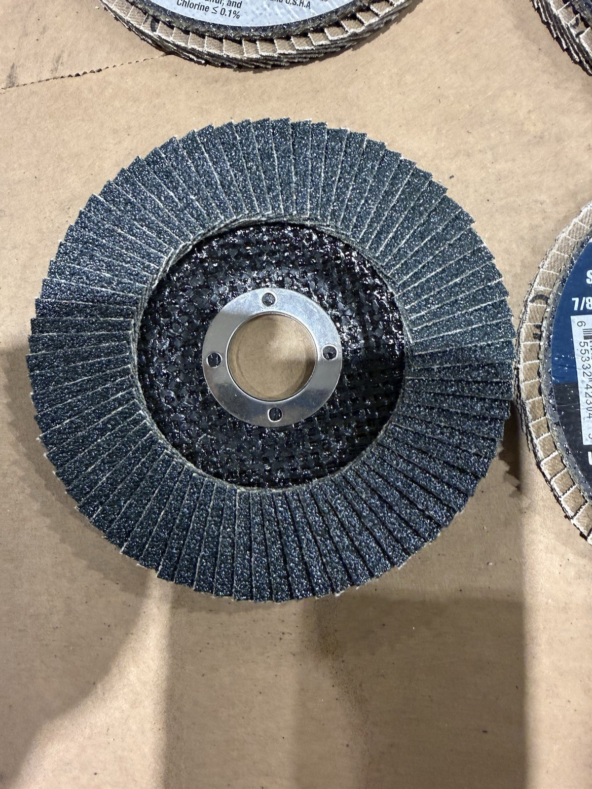 CGW 42304 Flap Disc 4 1/2" X 7/8 Z3-60 grit 100% zirconia, Type 27 Box of 10