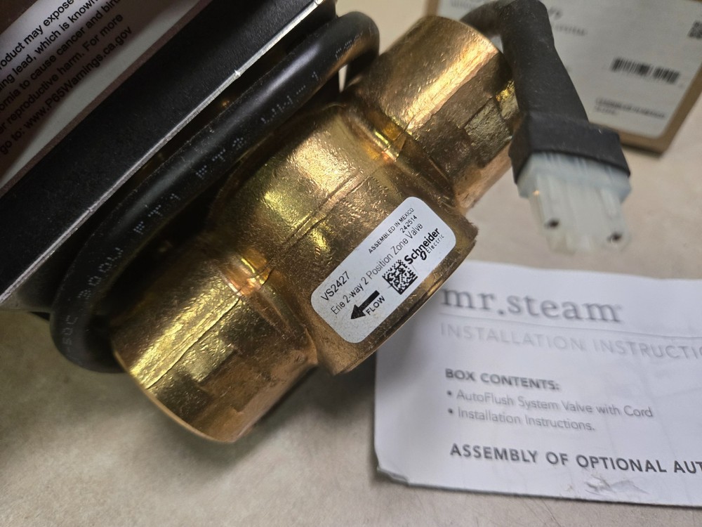 Mr Steam AutoFlush CT81500 Automatic Gravity Drain System (New Open Box)