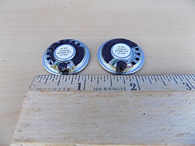 altec Lansing 1" 16 ohm Tweeter Pair
