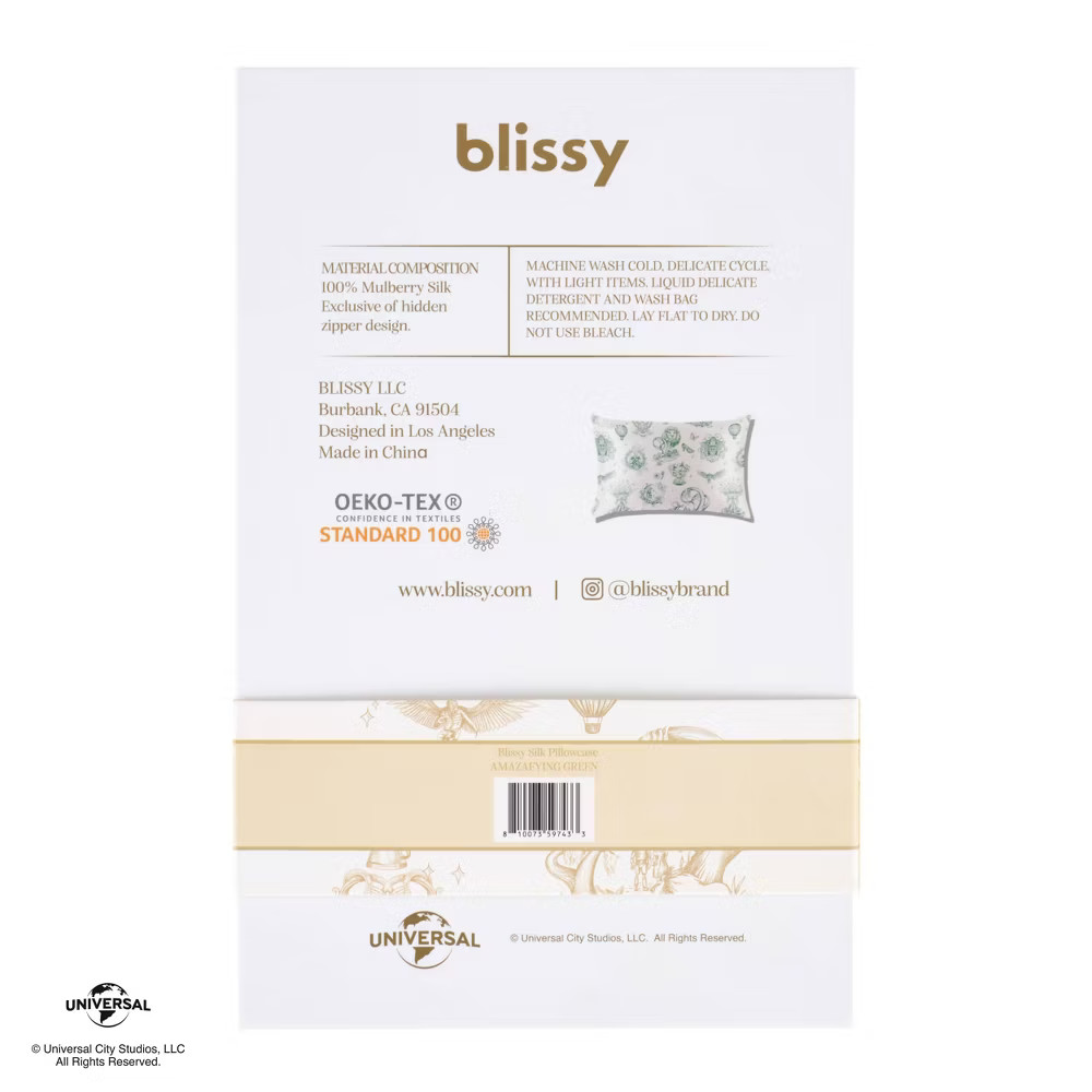 Wicked: For Good x Katie Kime Blissy Standard 600 Thread Count Amazafying