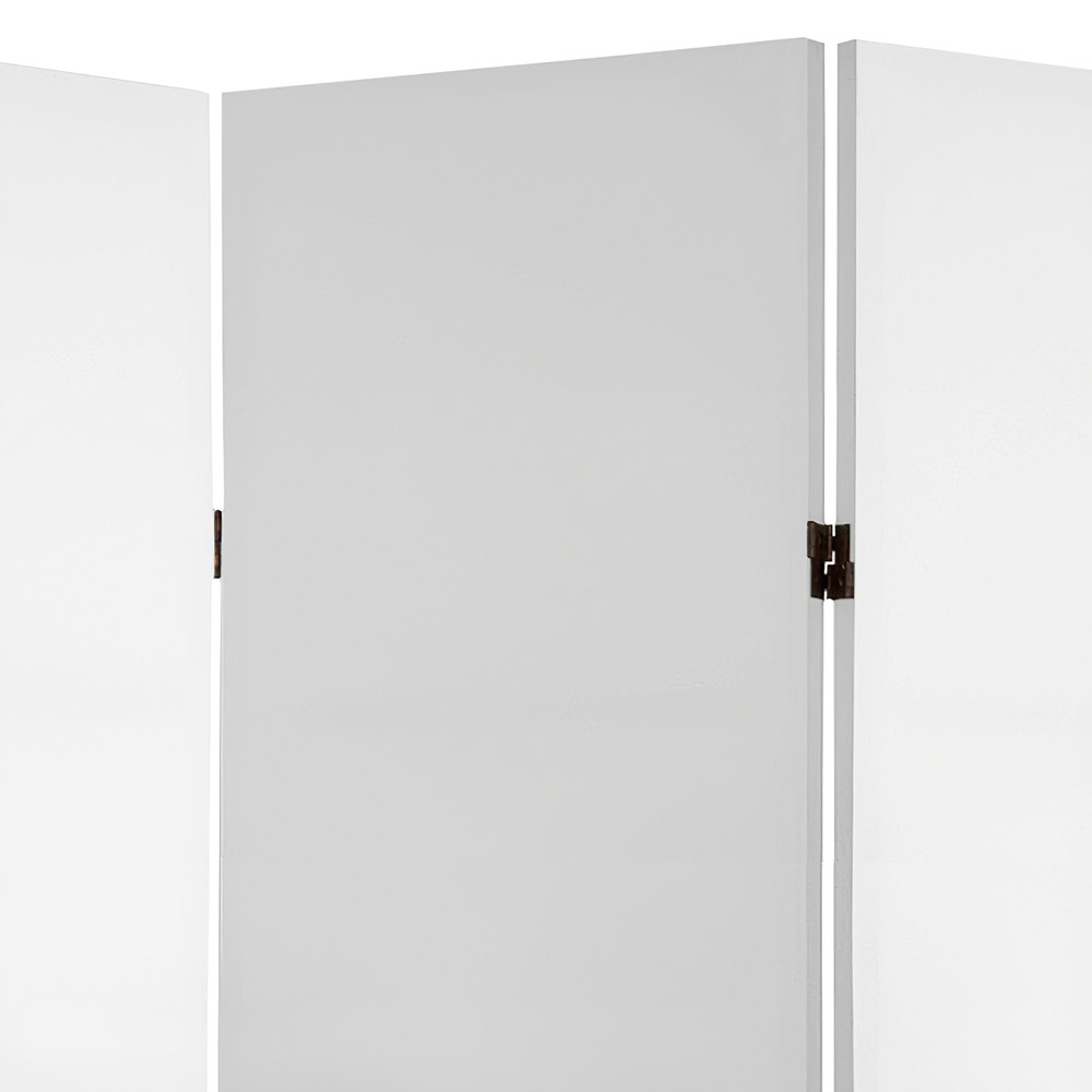 3 ft. Short Do It Yourself Canvas Folding Screen 4 Panel
